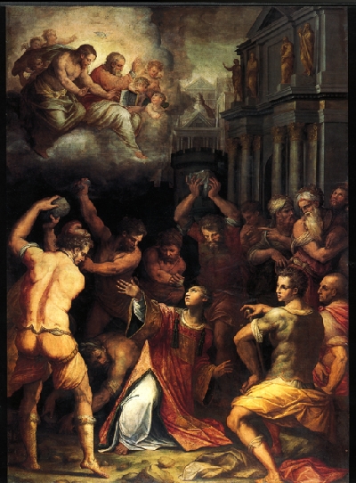 Quadro Santo Stefano del Vasari