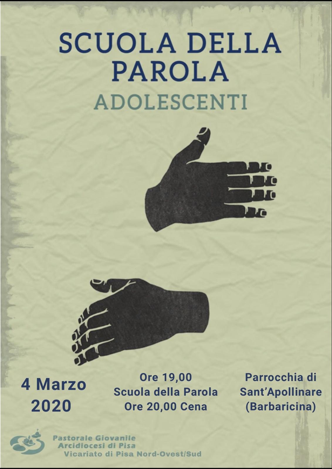 Scuola della Parola Adolescenti 2020