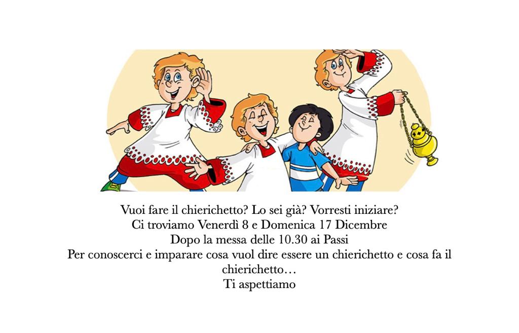 Incontri Chierichetti