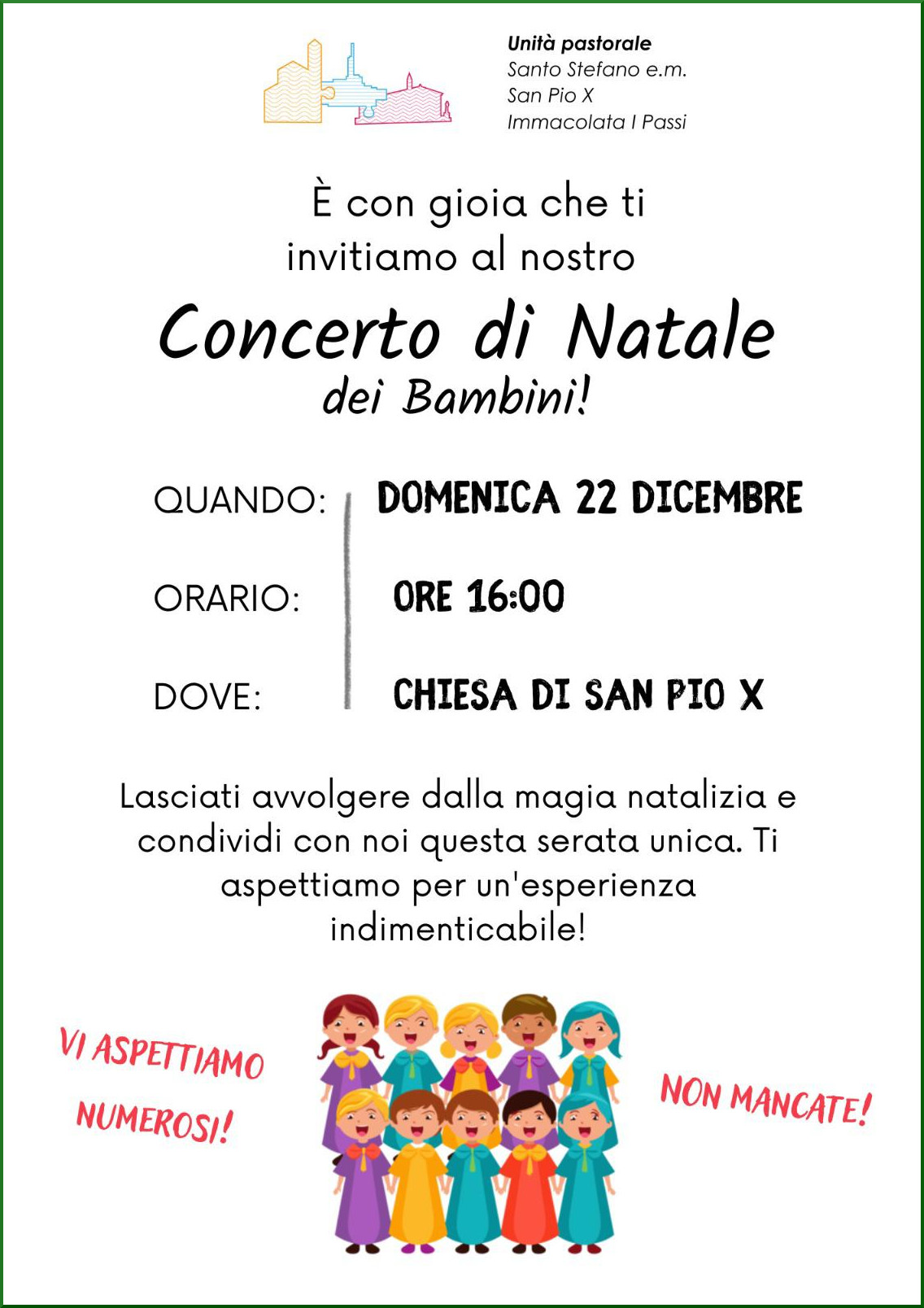 Concerto di Natale del Coro dei Bambini