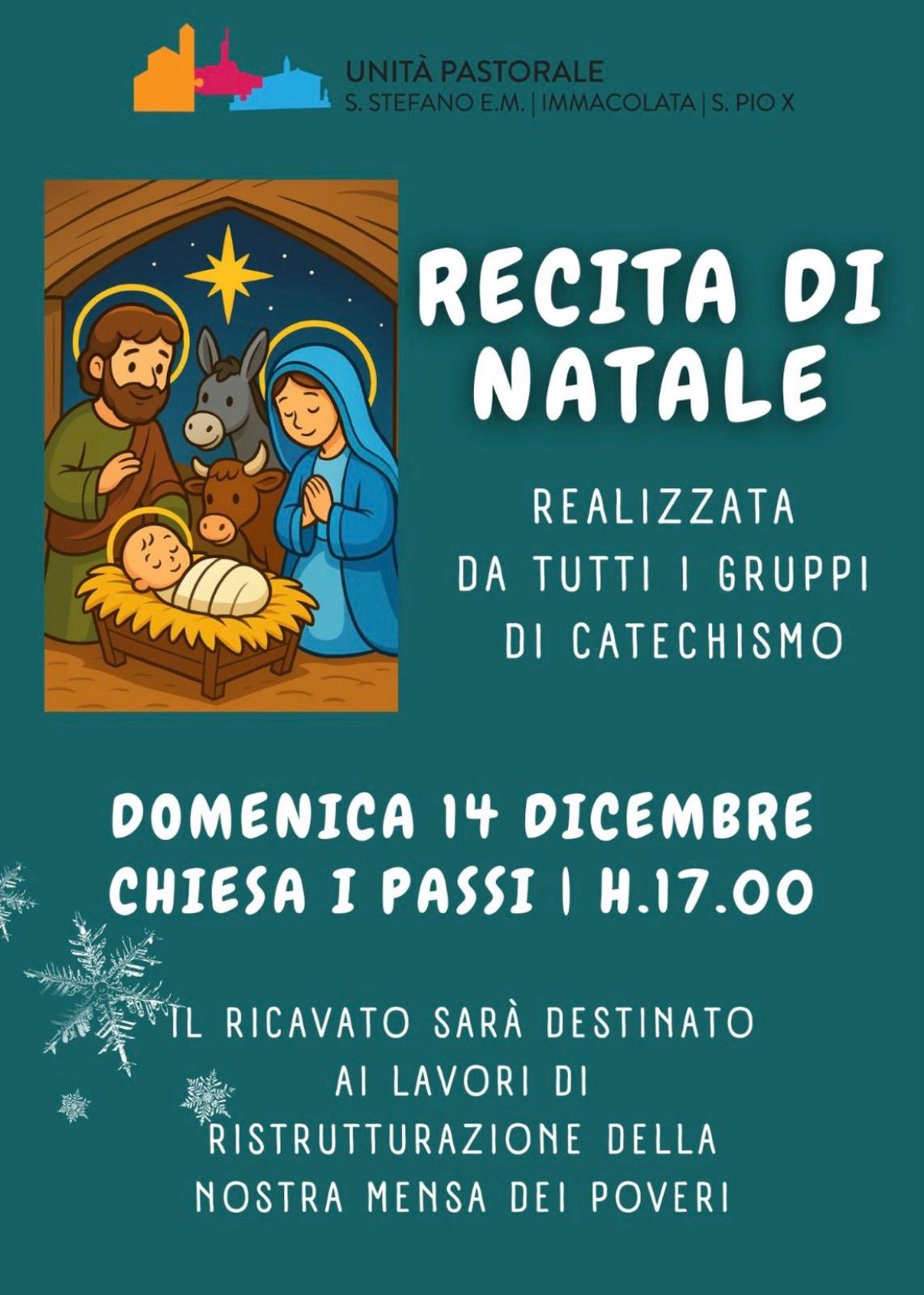 Recita di Natale 2025 - Unità Pastorale