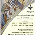 Ministero dell’Accolitato