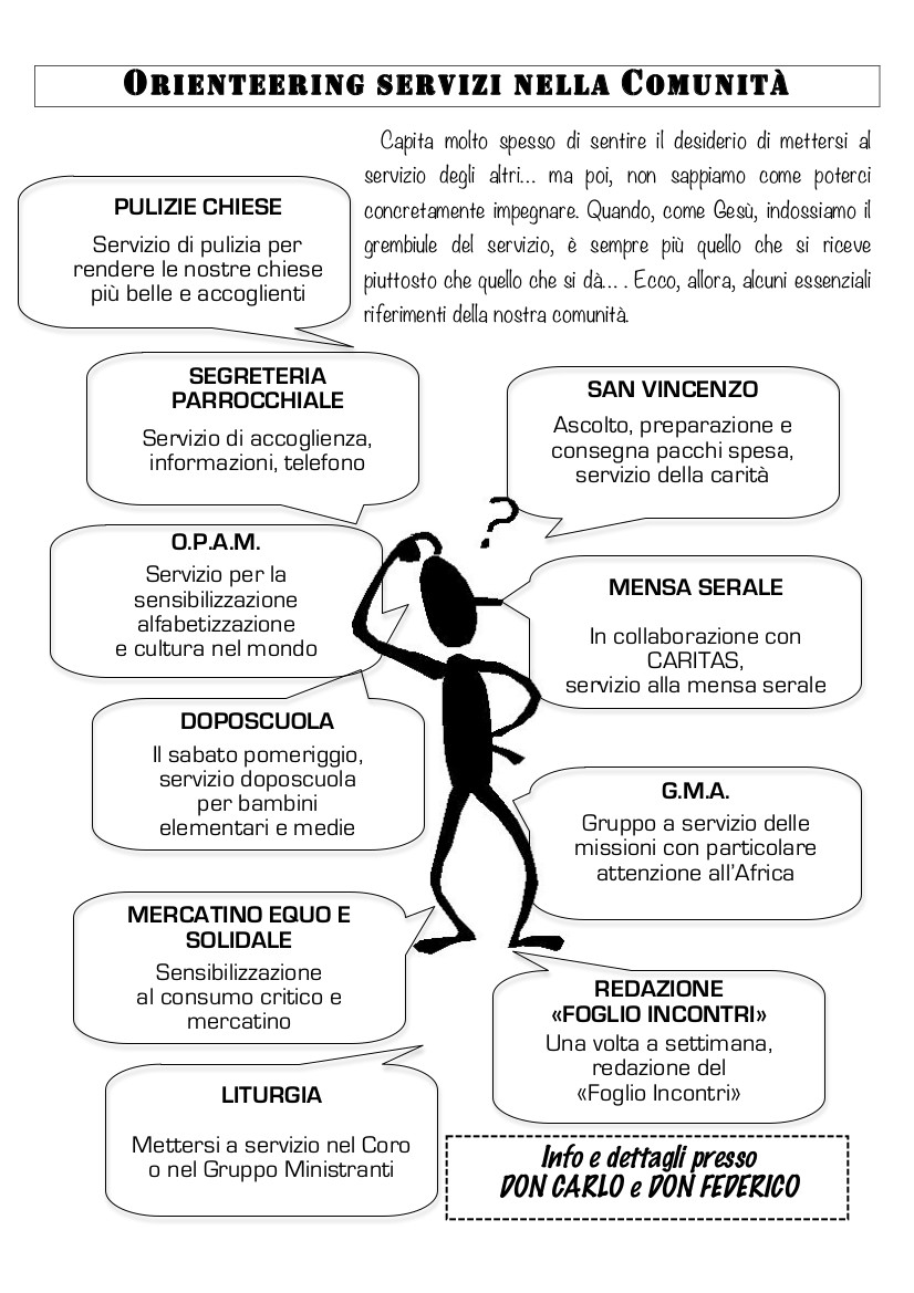 Orienteering servizi nella Comunità