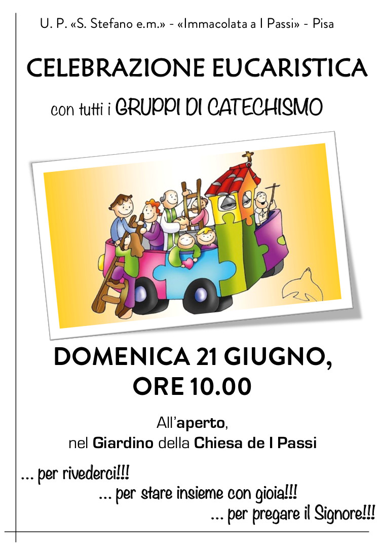 Gruppi di Catechismo: Messa Inizio Estate