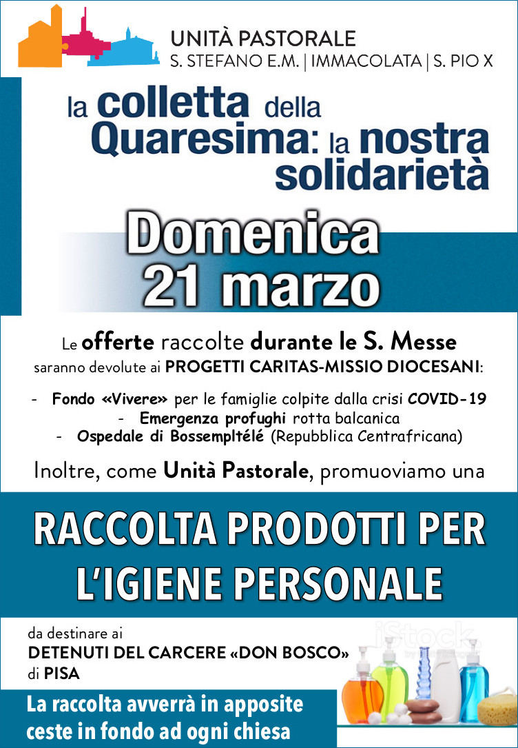 QUARESIMA DI CARITÀ