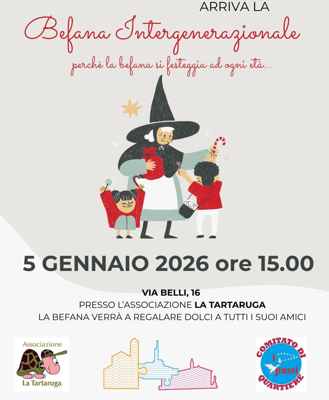 Festa della Befana a I Passi