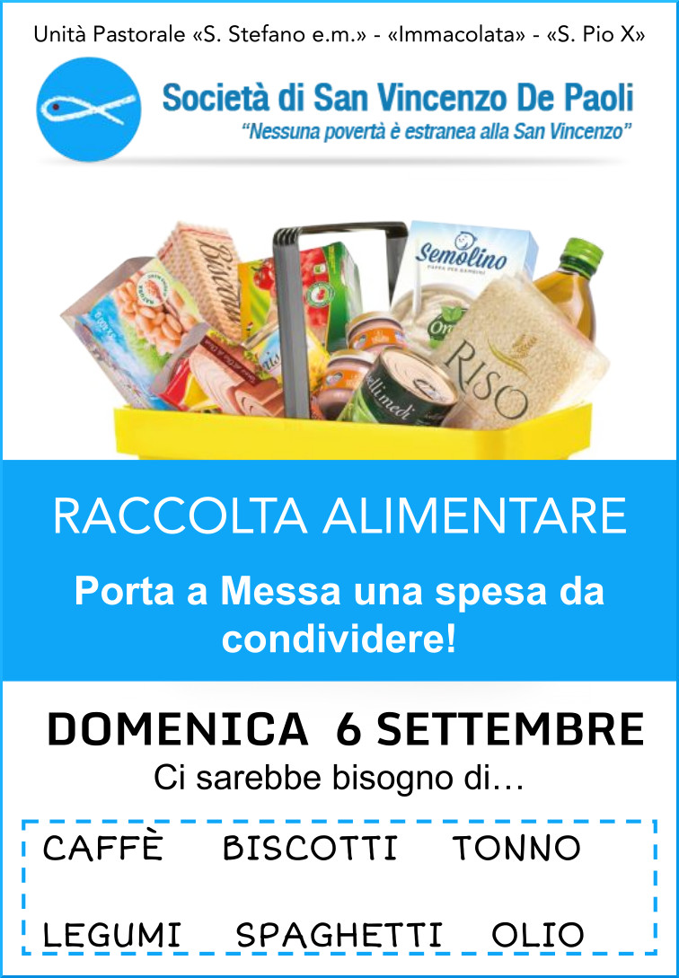1a domenica del mese: 6 Settembre 2026